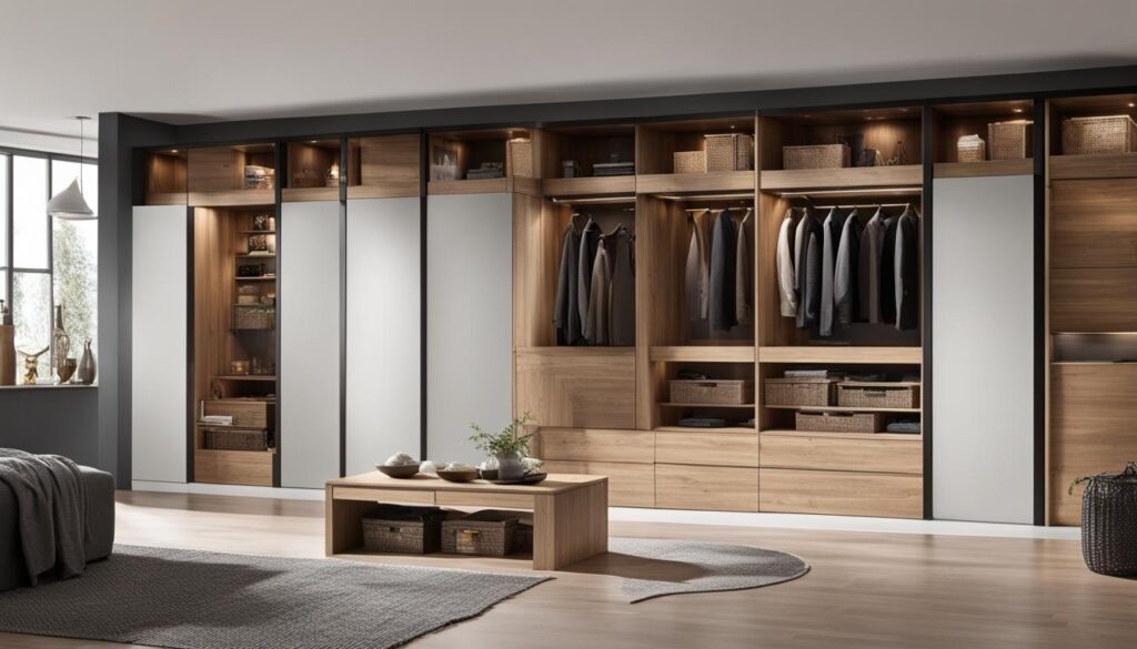 Schrank-Regal-Kombinationen