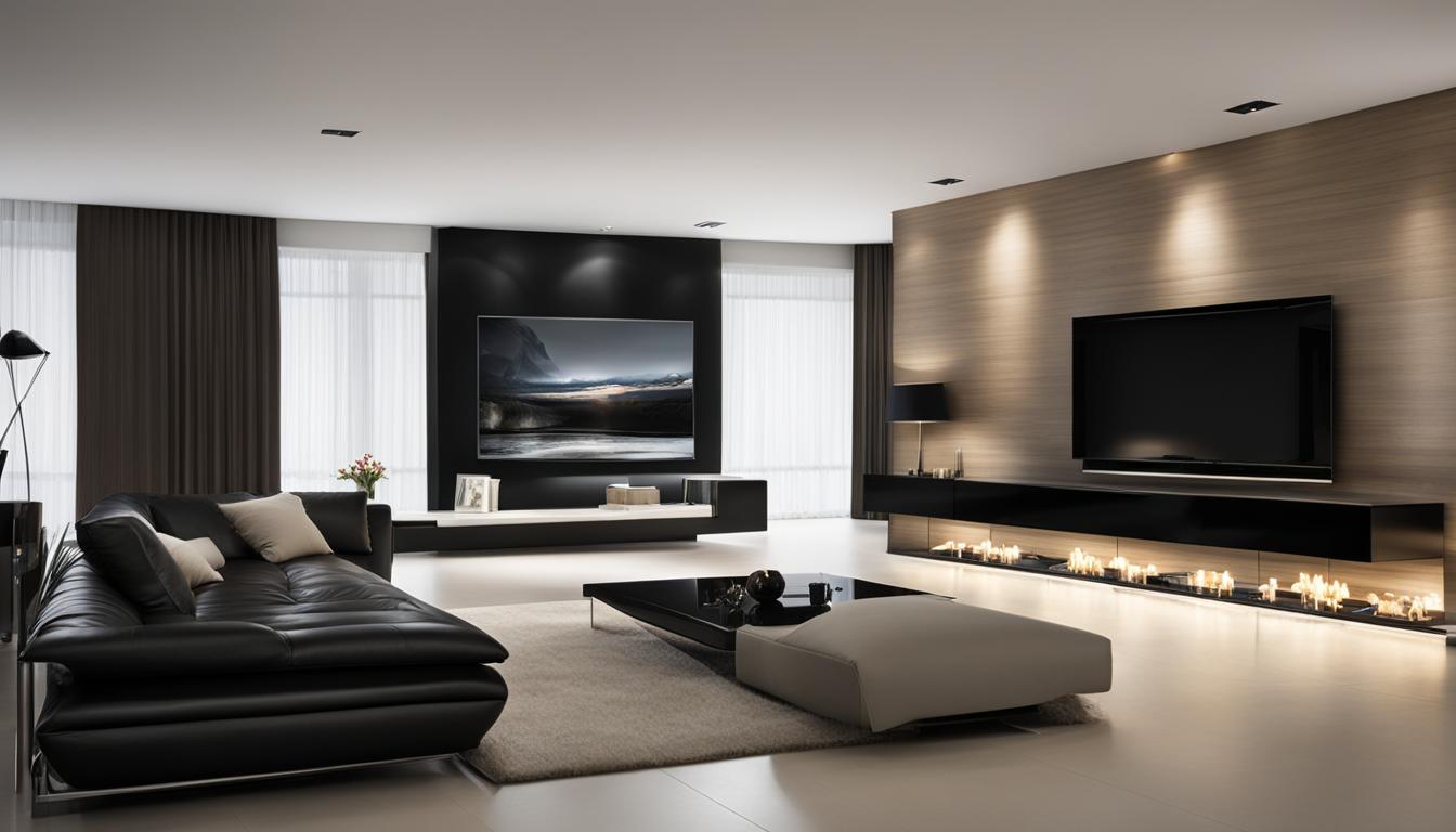 versenkbarer fernseher