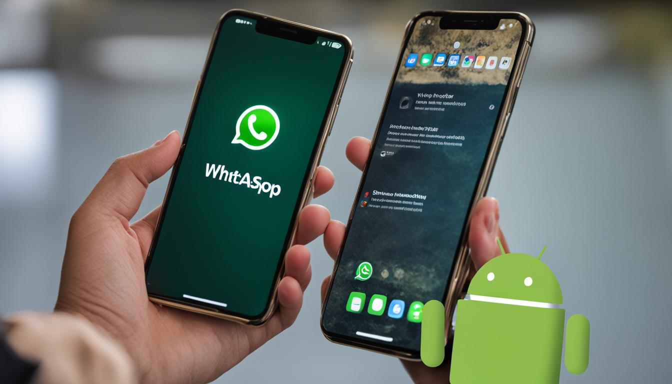 whatsapp von android auf iphone