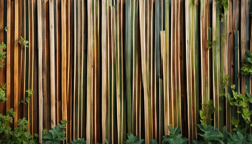 sichtschutzelemente aus holz