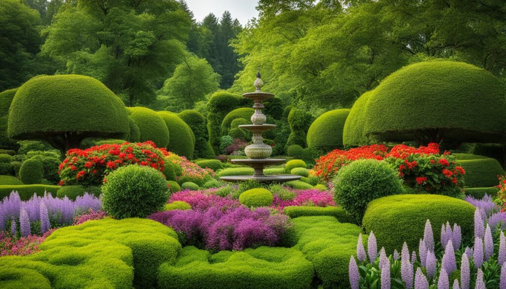 Gartenbepflanzung