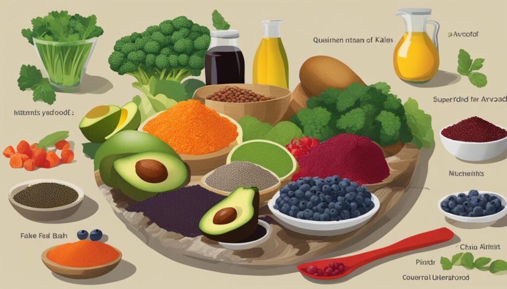 Nährwerte von Superfoods
