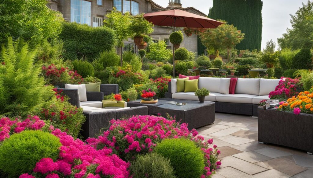 Terrassenpflanzen