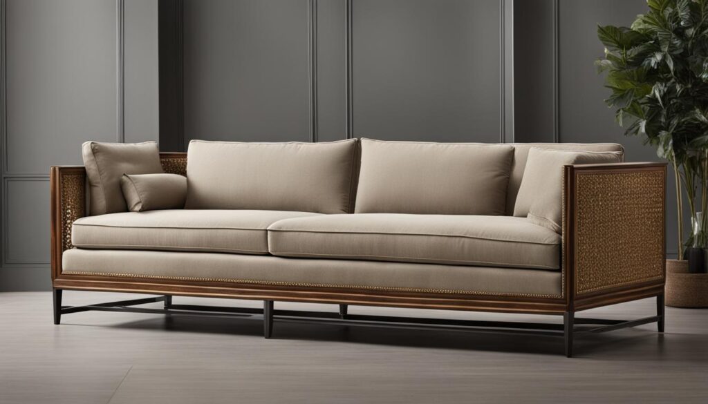 Sofa mit hohem Sitzkomfort Sofa mit hohem Sitzkomfort