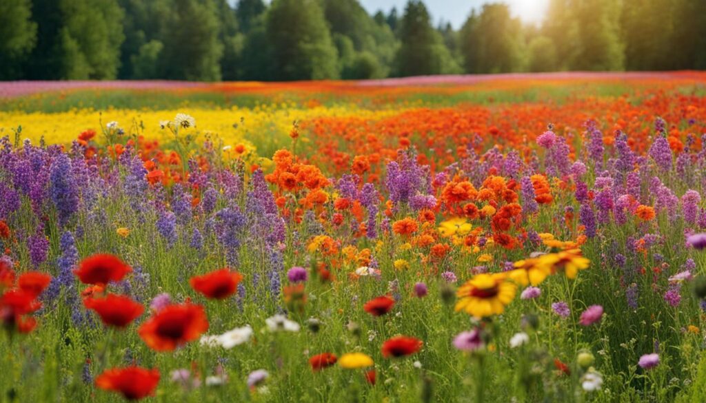 Artenvielfalt auf Blumenwiesen