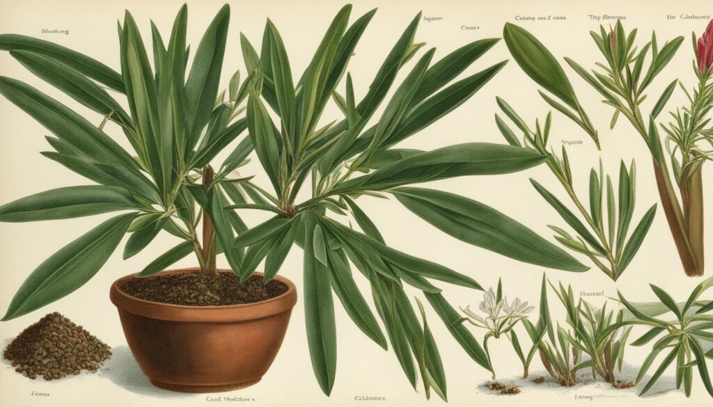Oleander Stecklinge