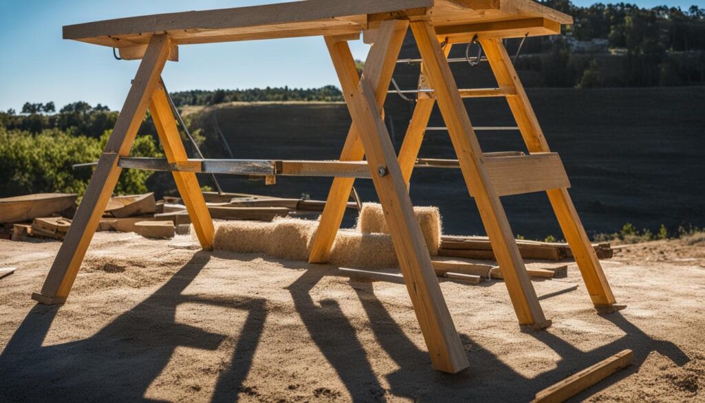sägebock selber bauen pflege wartung